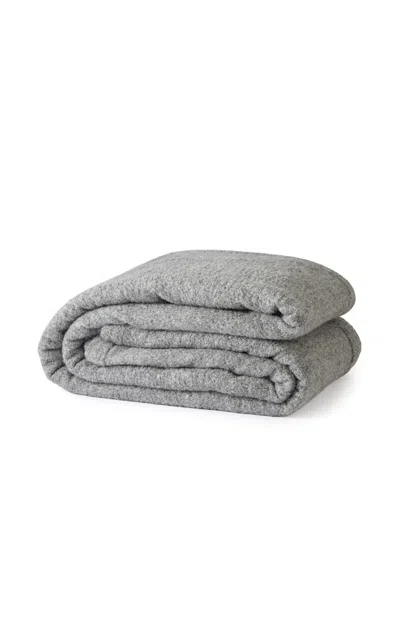 Principal’s Daughter Principal's Daughter - The Bouclé King/cal King Bedcover - Grey In Gray