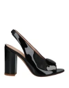 Principe Di Bologna Woman Sandals Black Size 9 Soft Leather