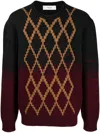 Pringle Of Scotland Argyle-pattern Wool Jumper In Multi