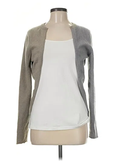 Pre-owned Pringle Of Scotland Cardigan Sweater In Gray