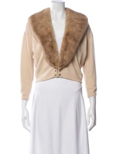 Pre-owned Pringle Of Scotland Cashmere Coat In Neutrals
