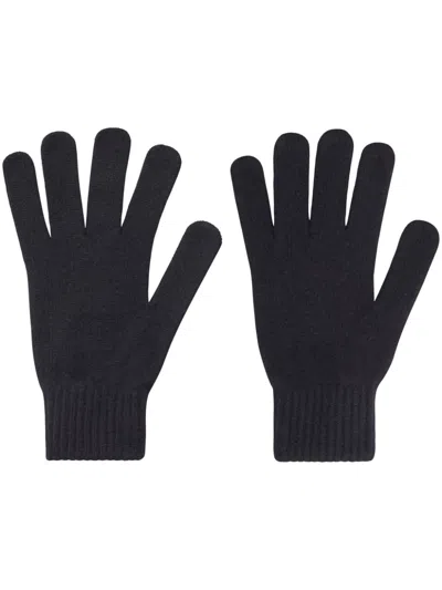 Pringle Of Scotland Cashmere Gloves In Black