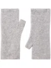 Pringle Of Scotland Cashmere Gloves In Grey