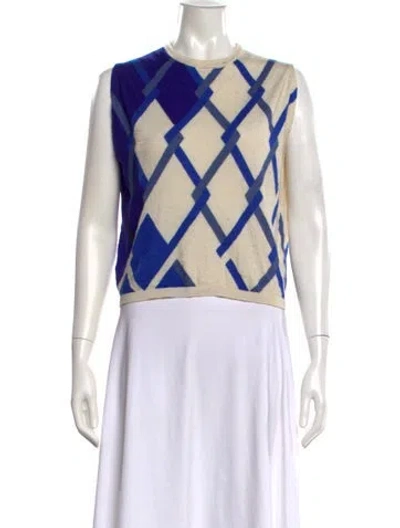 Pre-owned Pringle Of Scotland Cashmere Patterned Sweater In Multicolor