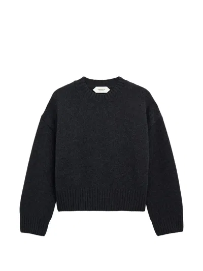 Pringle Of Scotland Crew-neck Cashmere Sweater In Black