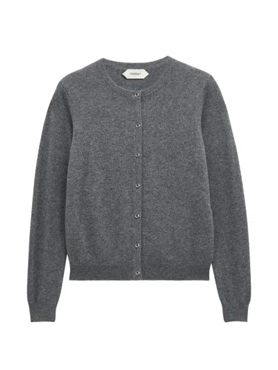 Pringle Of Scotland Crew-neck Cashmere Sweater In Gray