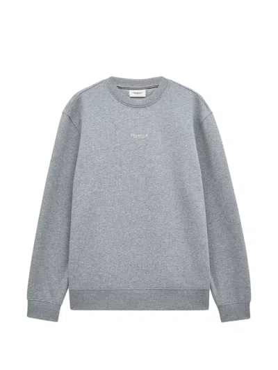 Pringle Of Scotland Crew Neck Sweatshirt In Gray