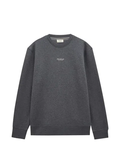 Pringle Of Scotland Crew Neck Sweatshirt In Gray