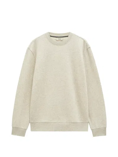 Pringle Of Scotland Crew Neck Sweatshirt In Neutral