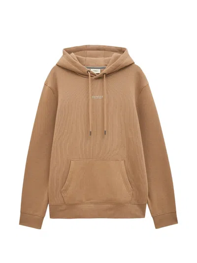 Pringle Of Scotland Hooded Jumper In Brown