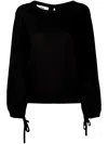 Pringle Of Scotland Kaschmirpullover Mit Rundem Ausschnitt In Black