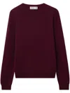 Pringle Of Scotland Cable-knit Lambs Wool Jumper In Red