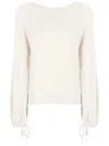 Pringle Of Scotland Kaschmirpullover Mit Rundem Ausschnitt In White