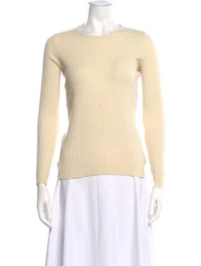 Pre-owned Pringle Of Scotland Scoop Neck Sweater In Neutral