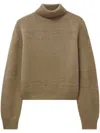 Pringle Of Scotland Turtleneck Cashmere Sweater In Neutrals