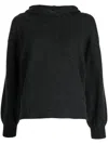 Pringle Of Scotland Cable-knit Wool-blend Jumper In Grey