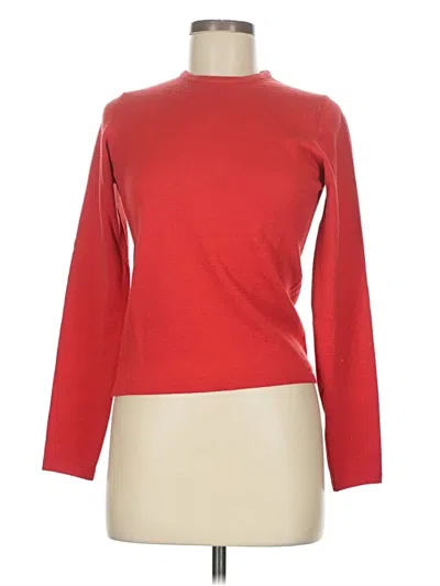 Pre-owned Pringle Of Scotland Wool Pullover Sweater In Red