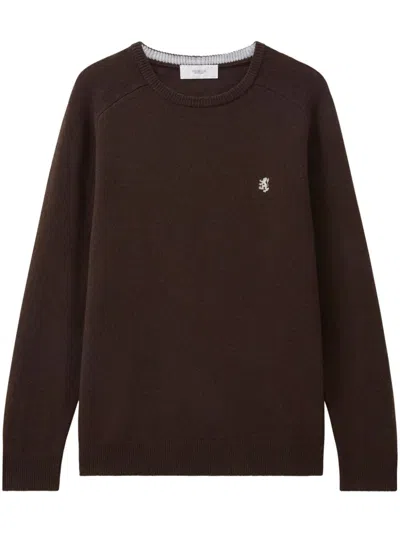 Pringle Of Scotland Wool Jumper In Brown