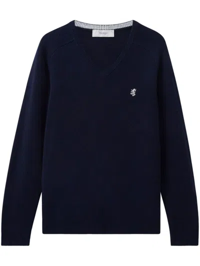 PRINGLE OF SCOTLAND WOOL V-NECK SWEATER