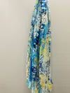 Printed Artworks Modal Scarf In Blue In Blue