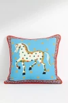 Printed Goods Cotton Pillow In Blue