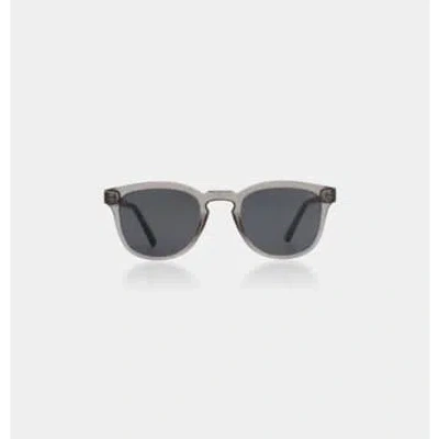 Printer And Tailor A Kjaerbede, Bate Grey Transparent Sunglasses In Gray