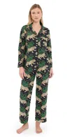 Printfresh Bagheera Long Pj Set Ink In Multi