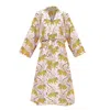Printfresh Bagheera Robe Blush In Green