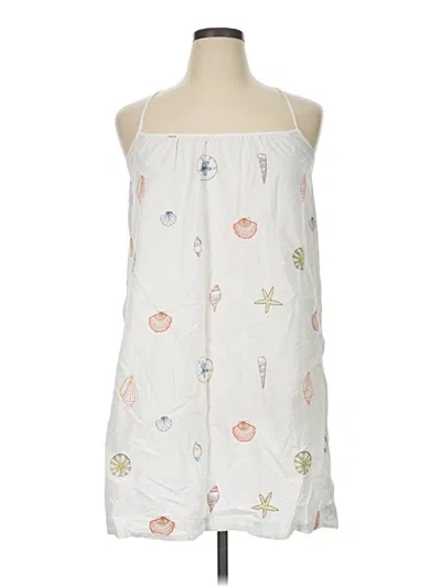 Pre-owned Printfresh Casual Dress In Ivory