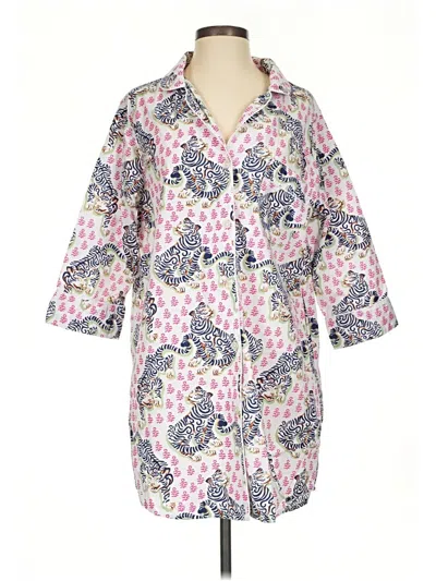 Pre-owned Printfresh Casual Dress In Pink