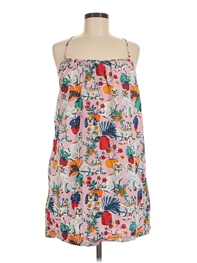 Pre-owned Printfresh Casual Dress In White