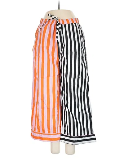 Pre-owned Printfresh Casual Pants In Orange