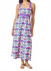 Printfresh Coastal Dress In Glass Fuchsia In Multi