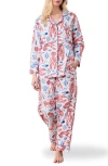 Printfresh Cotton Poplin Pajamas In Multi