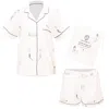Printfresh Daughters Of Triton Short Sleep Set Cloud