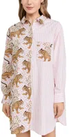 Printfresh Everyday Button Down Pajama Shirt Blush In Blush