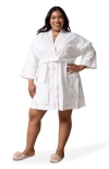 Printfresh Getting Ready Robe In White