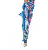 Printfresh Gift Wrapping Long Pajama Set In Nautical Stripe In Multi