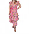 Printfresh Leopard Mirage Dress In Multi In Multi