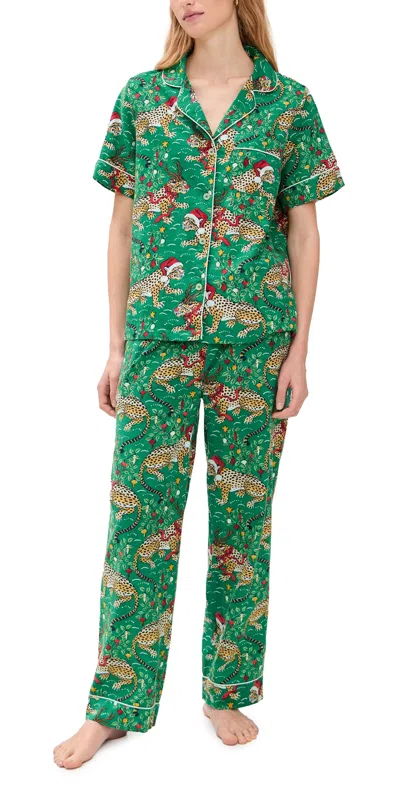 Printfresh Long Pants Pajama Set Verry Merry Bagehhera