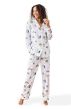 Printfresh Long Pj Set In Multi