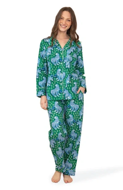 Printfresh Long Pj Set In Multi