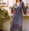 Printfresh Make The Moment Dress In Leaps & Bounds In Multi