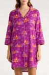 Printfresh Midweight Flannel Nightgown In Multi