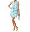 Printfresh Ocean Shift Leopard Mirage Dress In Multi In Green