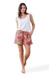Printfresh Pj Shorts In Pink