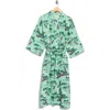 Printfresh Print Robe In Putting Green