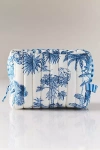 Printfresh Quilted Pouch In Blue