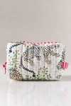 Printfresh Quilted Pouch In Pink