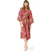 Printfresh Robe In Pink